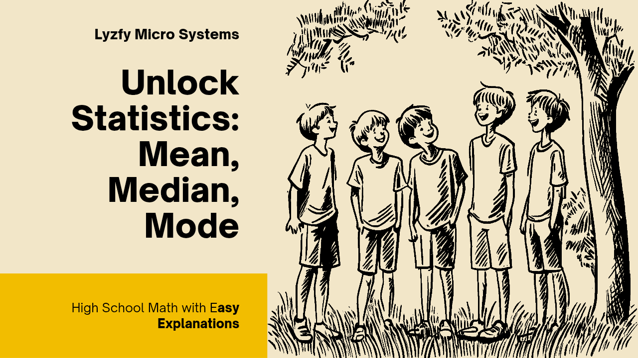Mean, Median, Mode: The Stats Superstars!